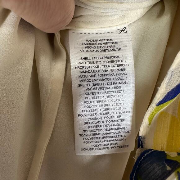 Lauren Ralph Lauren Floral Ruffle Trim Georgette Skirt 18W Feminine‎ Cottagecore - Picture 7 of 11